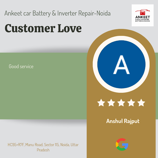 Anshul's joy is contagious! He loved the exceptional service at Ankeet car Battery & Inverter Rep…