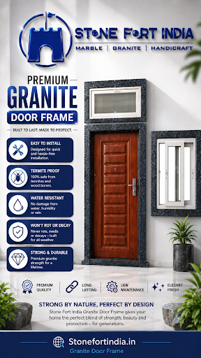 🏛️ Premium Granite Door Frame by Stone Fort India post image