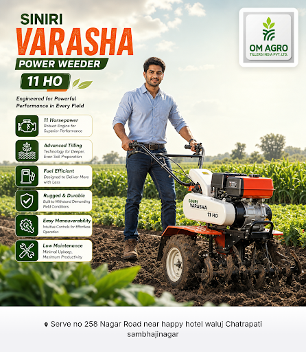 Om Agro Equipments, a leading agricultural engineer, offers high-quality SINIRI Varasha power wee… post image