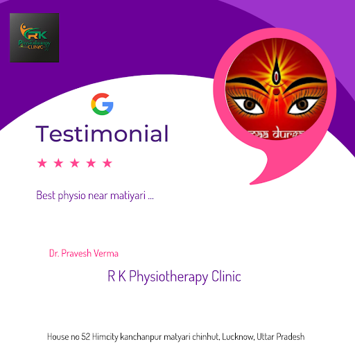 Dr. Pravesh highly recommends R K Physiotherapy Clinic - the best physiotherapy center in Lucknow… post image