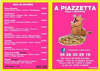 Menu A PIAZZETTA PIZZA SNACK Page 6