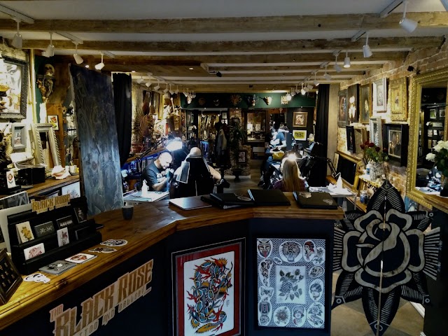 Black Rose Tattoo And Gallery