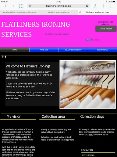 Flatliners Ironing Services