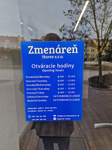 Opinii despre Zmenáreň Harex s.r.o. în Prešov - Ďalší