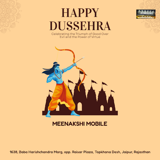 Celebrate the triumph of good over evil this Dussehra at Meenakshi Mobile, your one-stop shop for… post image