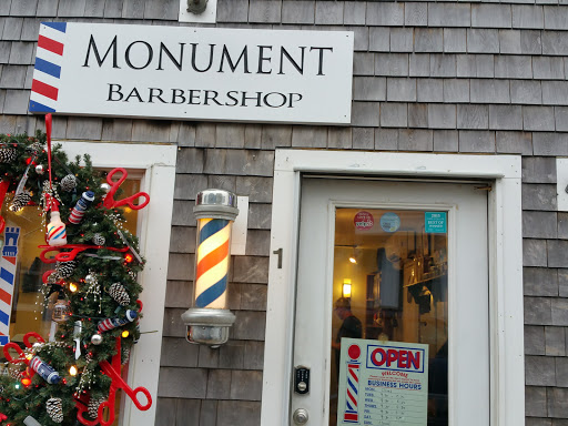 Monument Barbershop Logo