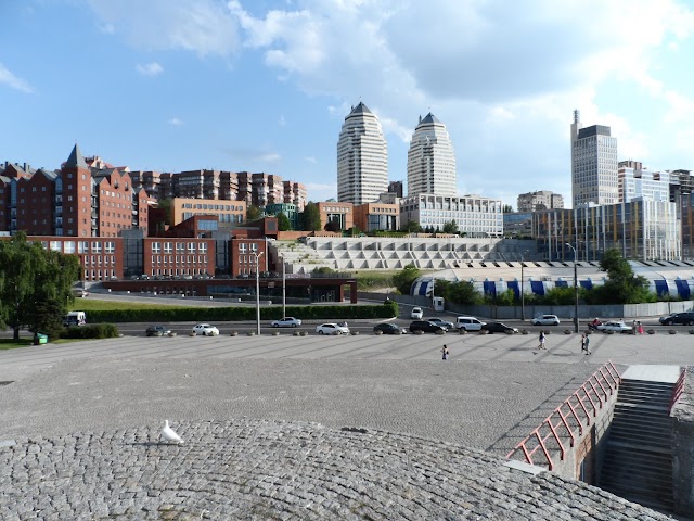 Place around image