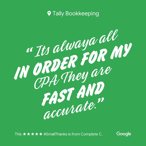 Tally Bookkeeping - Visual