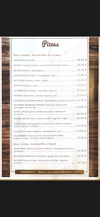 Menu Restaurant Le St Cru Page 3