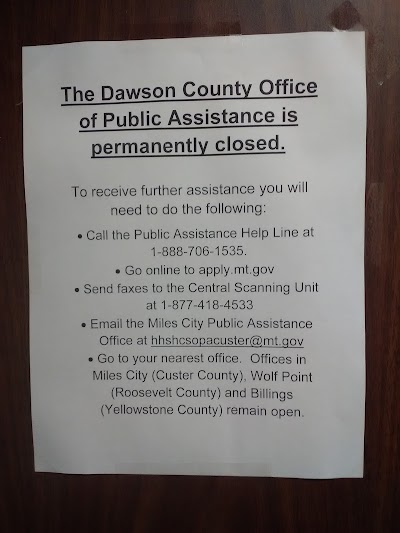 Dawson County Office Of Public Assistance