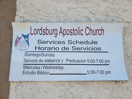Lordsburg Apostolic Church - Thumbnail