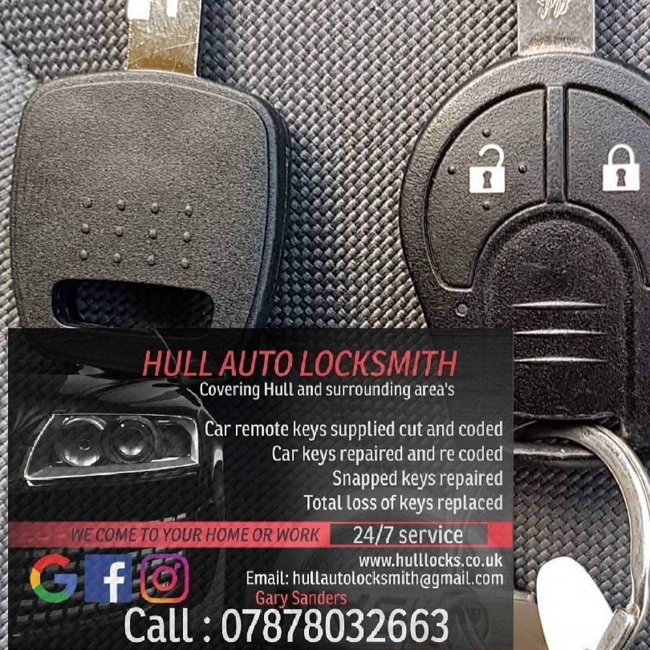 Hull Auto Locksmith & Security Replacent Car Keys Hull Vehicle