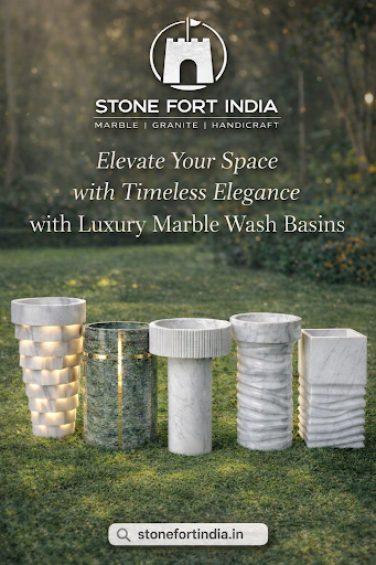 ✨ Luxury Marble Wash Basins by Stone Fort India ✨ post image