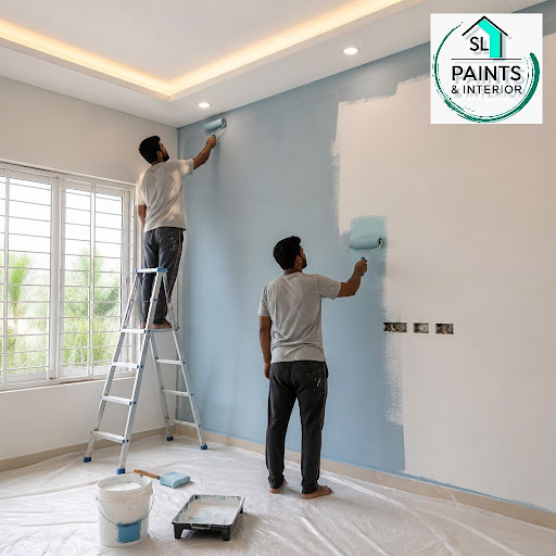 Thinking of repainting your flat or house in Rajpur-Sonarpur? SL PAINTS & INTERIOR offers neat, l… post image