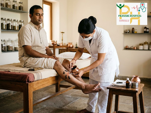 Experience the healing power of classical Ayurveda with Raktamokshana bloodletting therapy at PRA… post image
