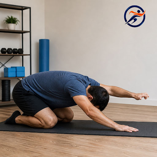Struggling with stiffness or nagging pain in your upper back? Gentle thoracic spine mobility exer… post image