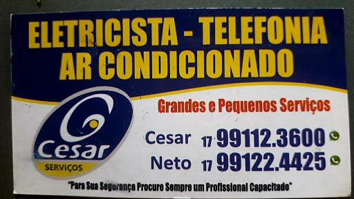 Eletricista e Telefônica