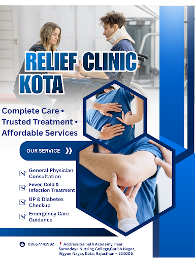 "Relief Clinic Kota 🏥 Complete Care, Trusted Treatment, Affordable Services. We provide General… post image