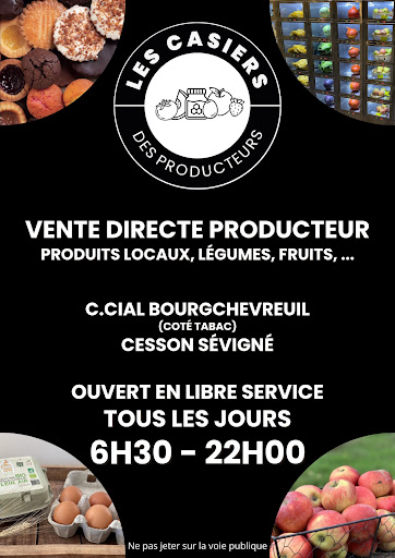 Les casiers des producteurs - Cesson Sév - Thumbnail