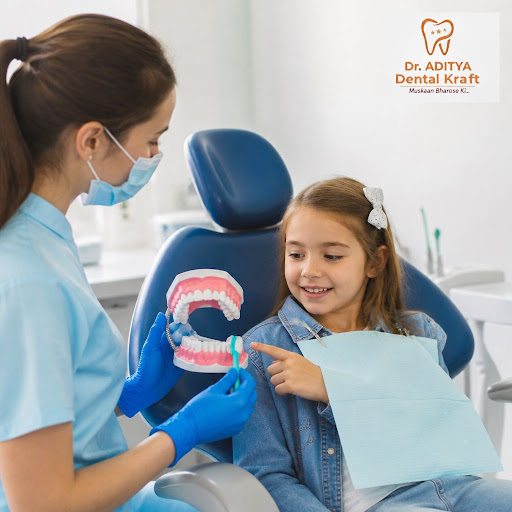 Healthy smiles start early. At Dr. Aditya Dental Kraft in Ghaziabad, we focus on gentle, child-fr… post image
