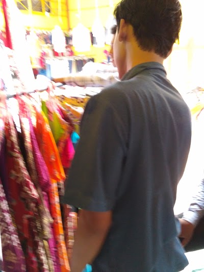 Photos of Tegalgubug fabrics and garments market