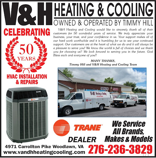 V & H Heating and Cooling - Thumbnail