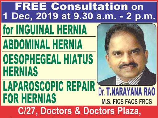 Hernia Camp, Free consultation on 01.12.2019 post image