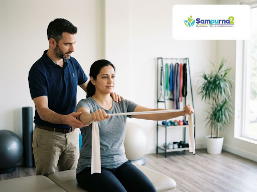 Stiff neck, back pain or joint discomfort slowing you down? At Sampurna 2 physiotherapy in Thatip…