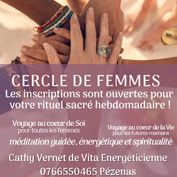 Photo n°2 de Cathy Vernet Devita Energéticienne Hypnothérapeute Sophrologue à Pézenas (Programme de bien-être)