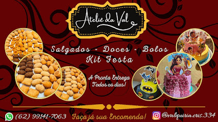 Ateliê da Val - Salgados, doces, bolos e kit festa