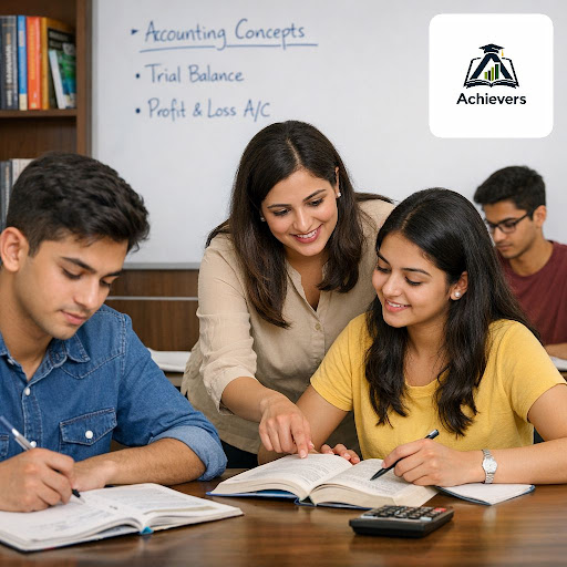 Struggling to cope with the jump from Class 10 to 11th Commerce? At Achievers coaching centre -A… post image