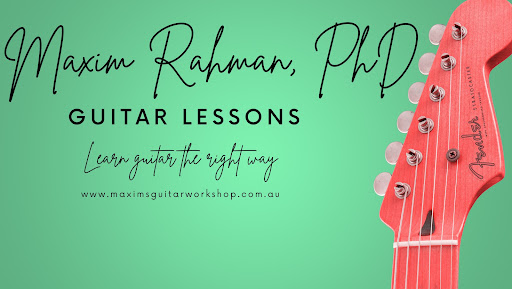 Maxim's Guitar Workshop - Guitar Lessons in Darwin - Thumbnail