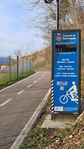 Pista Ciclabile Via Regia - accesso Soverzene via Val Gallina - Thumbnail