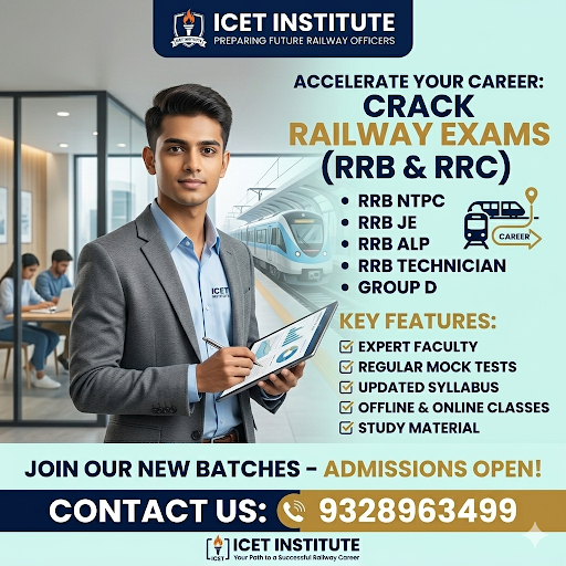 🎯 Master the Railway: Specialized coaching for RRB NTPC, JE, ALP, Technician, & Group D post image