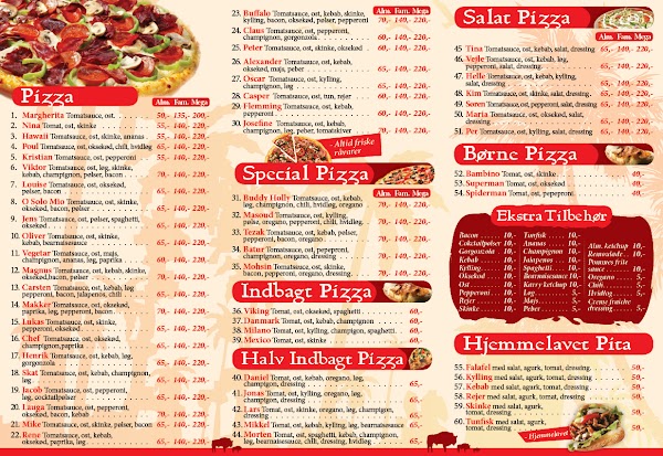Buffalo Pizza Grill, Silkeborg — adresse, åbningstider, anmeldelser