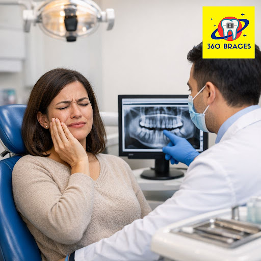 Persistent tooth pain is never normal. At 360 BRACES Dental Clinic in Laxminagar, Nagpur, our exp… post image
