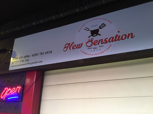 New Sensation caribbean cuisine