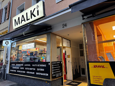 Bild: Kiosk Malki - DHL Paket Station 493 Alle