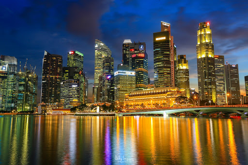 Singapore Skyline View