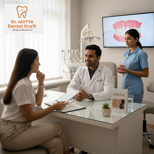 Planning your first visit to a dental clinic near you? At Dr. Aditya Dental Kraft in Ghaziabad, w… post image