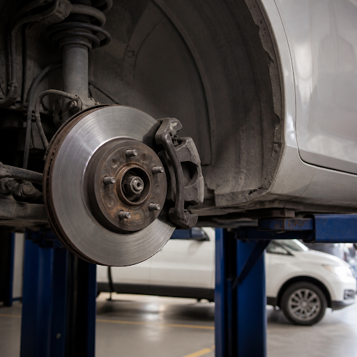 ✔️ Detailed brake inspection: pads, discs, brake oil, and lines checked with professional tools post image
