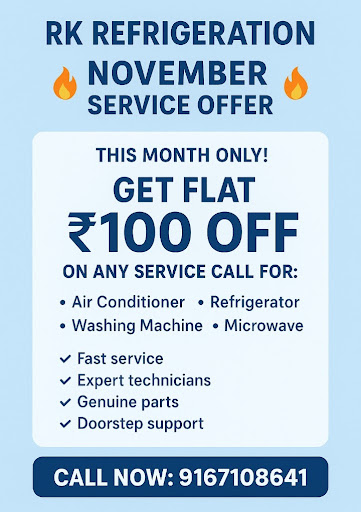 🔥 RK REFRIGERATION – November Service Offer 🔥 post image