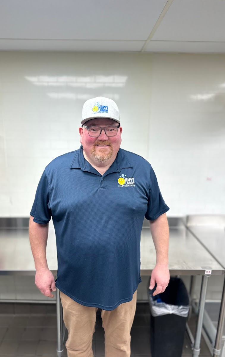 Happy Laundry and Dry Cleaning facility with washing machines in Spokane