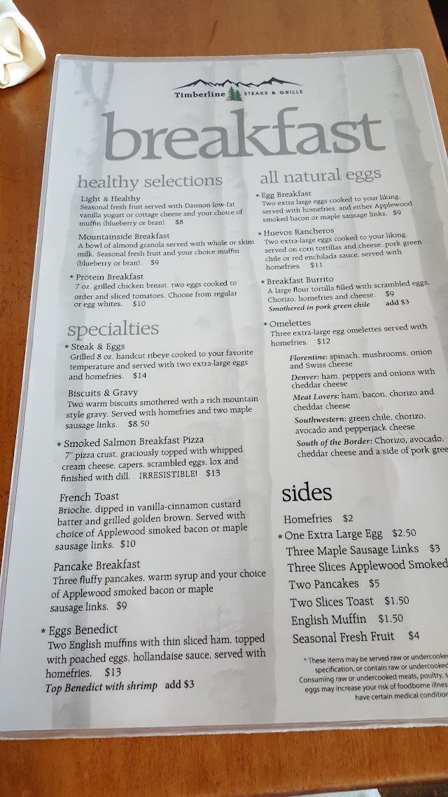 Timberline Grill