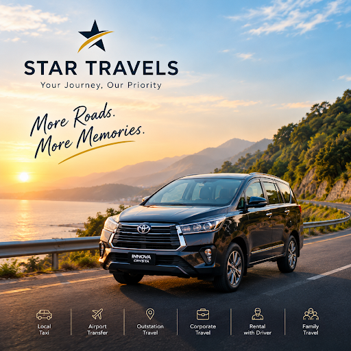 Make every journey in Kolkata and beyond a seamless experience with STAR TRAVELS. From local taxi… post image