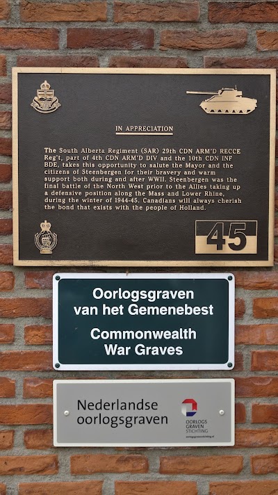 war graves te steenbergen