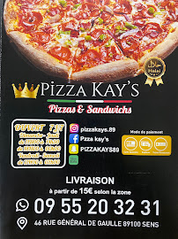 Menu Pizza Kay's Page 4