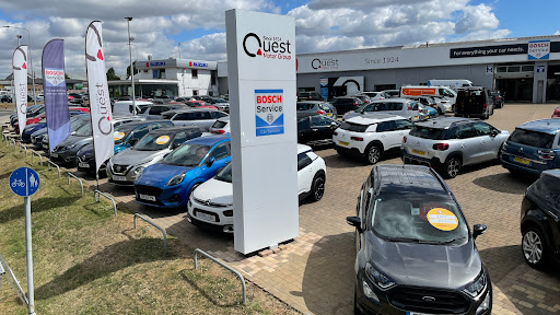 Quest Motor Group | Bosch Car Service | Suzuki Gallery - United Kingdom