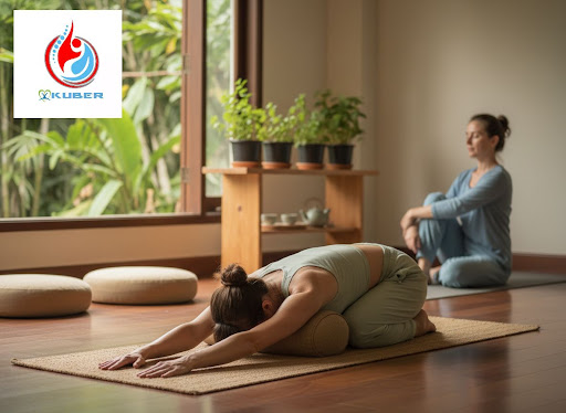 Struggling with bloating, acidity or a heavy stomach after meals? At Kuber Physiotherapy and Yoga…