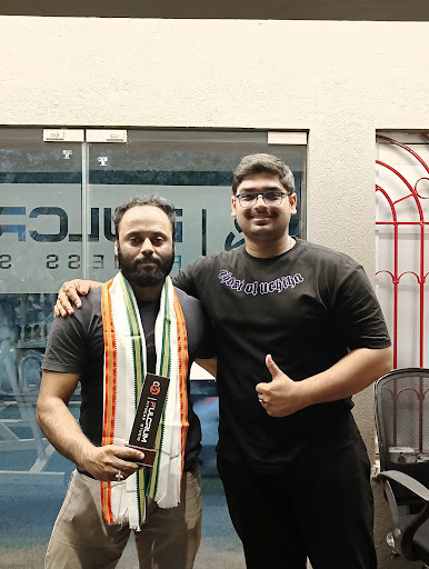 SALMAN HAMID SIR IN OUR STUDIO post image